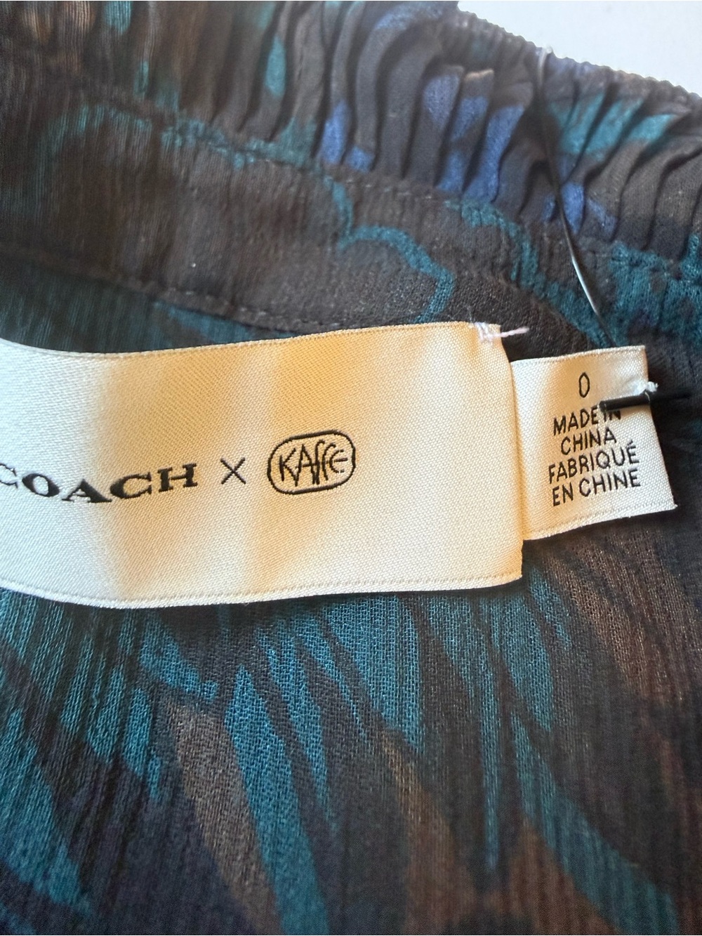 Coach x Kaffe Silk maxi dress - Picture 15 of 16